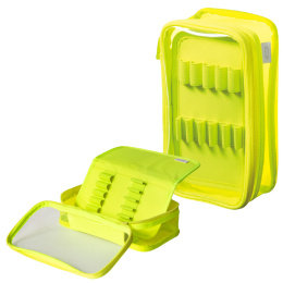 Pennenetui Transparent Geel in de groep Pennen / Accessoires voor pennen / Etuis en hoezen bij Voorcrea (135796)