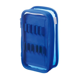 Pennenetui Transparent Blauw in de groep Pennen / Accessoires voor pennen / Etuis en hoezen bij Voorcrea (135797)