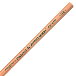 Potlood Mitsubishi 9800EW 12-pack in de groep Kunstenaarsmateriaal / Krijt en potloden / Grafiet en potloden bij Voorcrea (135801_r)