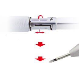 Vulpotlood MS01 0,3 mm Blauw in de groep Pennen / Schrijven / Vulpotloden bij Voorcrea (135823)