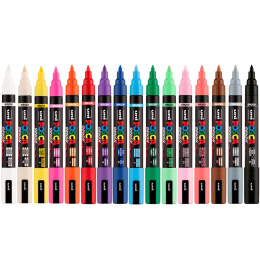 Posca Brush PC-5BR in de groep Pennen / Kunstenaarspotloden en -stiften / Illustratiemarkers bij Voorcrea (135904_r)