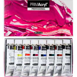 PRIMAcryl Acrylverf 60 ml 8-delige set in de groep Kunstenaarsmateriaal / Kunstenaarsverf / Acrylverf bij Voorcrea (136012)