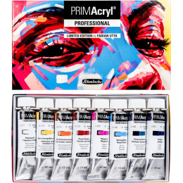 PRIMAcryl Acrylverf 60 ml 8-delige set Fabian Utta in de groep Kunstenaarsmateriaal / Kunstenaarsverf / Acrylverf bij Voorcrea (136013)