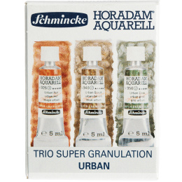 Horadam Super Granulation Set Urban in de groep Kunstenaarsmateriaal / Kunstenaarsverf / Aquarelverf / Aquarelverf in tube bij Voorcrea (136017)