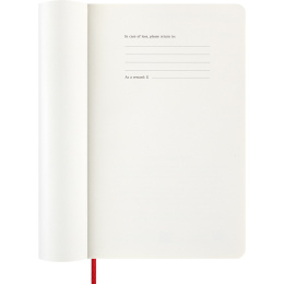 Kalender 12M Daily 2026 Softcover Large Red in de groep Papier & Blokken / Kalenders en agenda's / 12 maanden agenda's bij Voorcrea (136085)