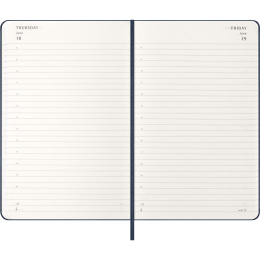 Kalender 12M Daily 2026 Hardcover Large Sapphire Blue in de groep Papier & Blokken / Kalenders en agenda's / 12 maanden agenda's bij Voorcrea (136086)