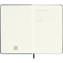 Kalender 12M Daily 2026 Hardcover Pocket Sapphire Blue in de groep Papier & Blokken / Kalenders en agenda's / 12 maanden agenda's bij Voorcrea (136095)
