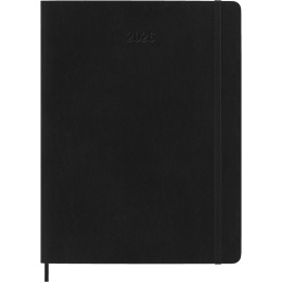 Kalender 12M Monthly 2026 Softcover XL Black in de groep Papier & Blokken / Kalenders en agenda's / 12 maanden agenda's bij Voorcrea (136099)