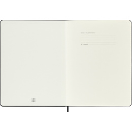 Kalender 12M Weekly Vertical PRO 2026 Hardcover XL Black in de groep Papier & Blokken / Kalenders en agenda's / 12 maanden agenda's bij Voorcrea (136101)