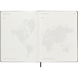 Kalender 12M M+ Digital Planner Weekly Vertical 2026 XL Black in de groep Papier & Blokken / Kalenders en agenda's / 12 maanden agenda's bij Voorcrea (136102)
