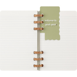 Kalender 12M Spiral Planner 2026 Large Black in de groep Papier & Blokken / Kalenders en agenda's / 12 maanden agenda's bij Voorcrea (136104)