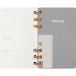 Kalender 12M Spiral Planner 2026 Large Black in de groep Papier & Blokken / Kalenders en agenda's / 12 maanden agenda's bij Voorcrea (136104)
