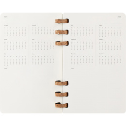 Kalender 12M Spiral Planner 2026 Large Black in de groep Papier & Blokken / Kalenders en agenda's / 12 maanden agenda's bij Voorcrea (136104)