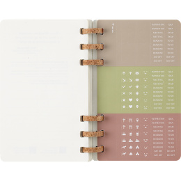 Kalender 12M Spiral Planner 2026 Large Black in de groep Papier & Blokken / Kalenders en agenda's / 12 maanden agenda's bij Voorcrea (136104)