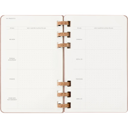 Kalender 12M Spiral Planner 2026 Large Almond in de groep Papier & Blokken / Kalenders en agenda's / 12 maanden agenda's bij Voorcrea (136105)