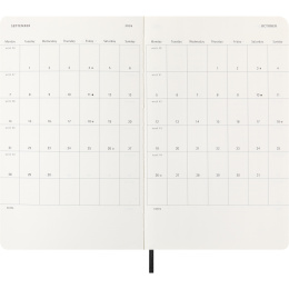Kalender 12M Weekly Horizontal 2026 Softcover Large Black in de groep Papier & Blokken / Kalenders en agenda's / 12 maanden agenda's bij Voorcrea (136107) Kalender 12M Weekly Horizontal 2026 Softcover Large Black in de groep Papier & Blokken / Kalenders en agenda's / 12 maanden agenda's bij Voorcrea (136107)