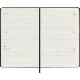 Kalender 12M Weekly Horizontal 2026 Hardcover Pocket Black in de groep Papier & Blokken / Kalenders en agenda's / 12 maanden agenda's bij Voorcrea (136108) Kalender 12M Weekly Horizontal 2026 Hardcover Pocket Black in de groep Papier & Blokken / Kalenders en agenda's / 12 maanden agenda's bij Voorcrea (136108)