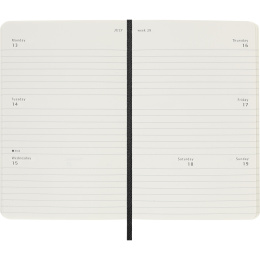 Kalender 12M Weekly Horizontal 2026 Softcover Pocket Black in de groep Papier & Blokken / Kalenders en agenda's / 12 maanden agenda's bij Voorcrea (136109) Kalender 12M Weekly Horizontal 2026 Softcover Pocket Black in de groep Papier & Blokken / Kalenders en agenda's / 12 maanden agenda's bij Voorcrea (136109)