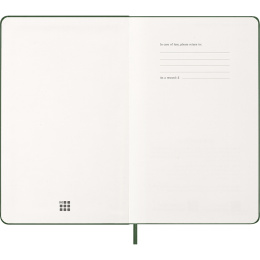Kalender 12M Weekly Notebook 2026 Hardcover Large Myrtle Green in de groep Papier & Blokken / Kalenders en agenda's / 12 maanden agenda's bij Voorcrea (136112)