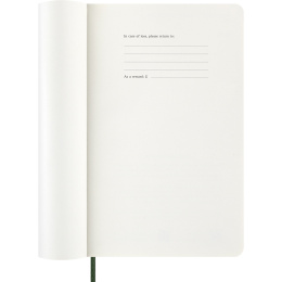 Kalender 12M Weekly Notebook 2026 Softcover Large Myrtle Green in de groep Papier & Blokken / Kalenders en agenda's / 12 maanden agenda's bij Voorcrea (136113)