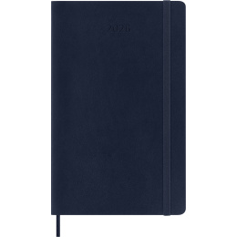 Kalender 12M Weekly Notebook 2026 Softcover Large Sapphire Blue in de groep Papier & Blokken / Kalenders en agenda's / 12 maanden agenda's bij Voorcrea (136114)