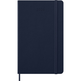 Kalender 12M Weekly Notebook 2026 Hardcover Large Sapphire Blue in de groep Papier & Blokken / Kalenders en agenda's / 12 maanden agenda's bij Voorcrea (136117)