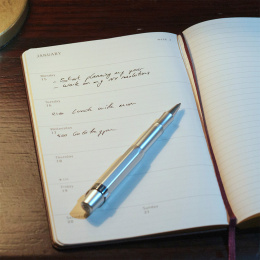Kalender 12M Weekly Notebook 2026 Hardcover Pocket Myrtle Green in de groep Papier & Blokken / Kalenders en agenda's / 12 maanden agenda's bij Voorcrea (136120)