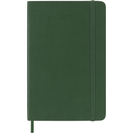 Kalender 12M Weekly Notebook 2026 Softcover Pocket Myrtle Green in de groep Papier & Blokken / Kalenders en agenda's / 12 maanden agenda's bij Voorcrea (136121)
