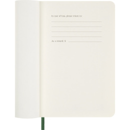 Kalender 12M Weekly Notebook 2026 Softcover Pocket Myrtle Green in de groep Papier & Blokken / Kalenders en agenda's / 12 maanden agenda's bij Voorcrea (136121)