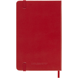 Kalender 12M Weekly Notebook 2026 Hardcover Pocket Red in de groep Papier & Blokken / Kalenders en agenda's / 12 maanden agenda's bij Voorcrea (136123)