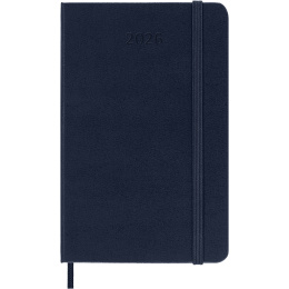 Kalender 12M Weekly Notebook 2026 Hardcover Pocket Sapphire Blue in de groep Papier & Blokken / Kalenders en agenda's / 12 maanden agenda's bij Voorcrea (136125)