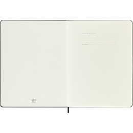 Kalender 12M Weekly Notebook 2026 Hardcover XL Black in de groep Papier & Blokken / Kalenders en agenda's / 12 maanden agenda's bij Voorcrea (136126) Kalender 12M Weekly Notebook 2026 Hardcover XL Black in de groep Papier & Blokken / Kalenders en agenda's / 12 maanden agenda's bij Voorcrea (136126)