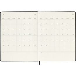 Kalender 12M Weekly Notebook 2026 Hardcover XL Black in de groep Papier & Blokken / Kalenders en agenda's / 12 maanden agenda's bij Voorcrea (136126) Kalender 12M Weekly Notebook 2026 Hardcover XL Black in de groep Papier & Blokken / Kalenders en agenda's / 12 maanden agenda's bij Voorcrea (136126)