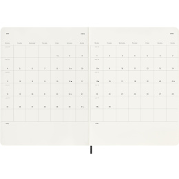 Kalender 12M Weekly Notebook 2026 Softcover XL Black in de groep Papier & Blokken / Kalenders en agenda's / 12 maanden agenda's bij Voorcrea (136127) Kalender 12M Weekly Notebook 2026 Softcover XL Black in de groep Papier & Blokken / Kalenders en agenda's / 12 maanden agenda's bij Voorcrea (136127)