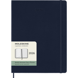 Kalender 12M Weekly Notebook 2026 Hardcover XL Sapphire Blue in de groep Papier & Blokken / Kalenders en agenda's / 12 maanden agenda's bij Voorcrea (136128) Kalender 12M Weekly Notebook 2026 Hardcover XL Sapphire Blue in de groep Papier & Blokken / Kalenders en agenda's / 12 maanden agenda's bij Voorcrea (136128)