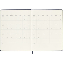 Kalender 12M Weekly Notebook 2026 Hardcover XL Sapphire Blue in de groep Papier & Blokken / Kalenders en agenda's / 12 maanden agenda's bij Voorcrea (136128) Kalender 12M Weekly Notebook 2026 Hardcover XL Sapphire Blue in de groep Papier & Blokken / Kalenders en agenda's / 12 maanden agenda's bij Voorcrea (136128)