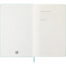 Kalender 12M Weekly Notebook 2026 Hardcover Large Aquamarine in de groep Papier & Blokken / Kalenders en agenda's / 12 maanden agenda's bij Voorcrea (136132)