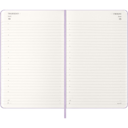 Kalender 12M Daily 2026 Hardcover Large Pastel Lilac in de groep Papier & Blokken / Kalenders en agenda's / 12 maanden agenda's bij Voorcrea (136133)