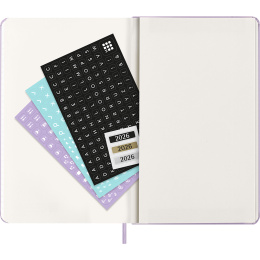 Kalender 12M Daily 2026 Hardcover Large Pastel Lilac in de groep Papier & Blokken / Kalenders en agenda's / 12 maanden agenda's bij Voorcrea (136133)