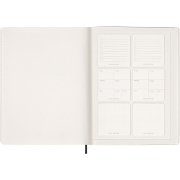 Kalender 12M Weekly Vertical 2026 Essential Softcover XXL Black in de groep Papier & Blokken / Kalenders en agenda's / 12 maanden agenda's bij Voorcrea (136134)