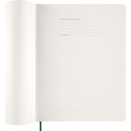 Kalender 12M Weekly Vertical 2026 Hardcover XXL Myrtle Green in de groep Papier & Blokken / Kalenders en agenda's / 12 maanden agenda's bij Voorcrea (136135)