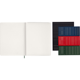 Kalender 12M Weekly Vertical 2026 Hardcover XXL Myrtle Green in de groep Papier & Blokken / Kalenders en agenda's / 12 maanden agenda's bij Voorcrea (136135)