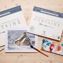 Fontaine Aquarelblok Cloud Texture 36x48 cm 300g in de groep Papier & Blokken / Tekenblokken / Aquarelblokken bij Voorcrea (136138)