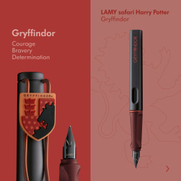 Safari Vulpen Gryffindor in de groep Pennen / Fine Writing / Vulpennen bij Voorcrea (136186_r)