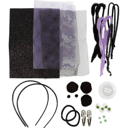 DIY-set Halloween Haaraccessoires in de groep Creëren & Hobby / Feestdagen en seizoenen / Halloween bij Voorcrea (136212)
