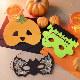DIY-set Halloween Maskers in de groep Creëren & Hobby / Feestdagen en seizoenen / Halloween bij Voorcrea (136216)