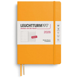 Kalender Weekly Planner & Notebook 2026 A5 Rising Sun in de groep Papier & Blokken / Kalenders en agenda's / 12 maanden agenda's bij Voorcrea (136221) Kalender Weekly Planner & Notebook 2026 A5 Rising Sun in de groep Papier & Blokken / Kalenders en agenda's / 12 maanden agenda's bij Voorcrea (136221)