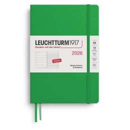 Kalender Weekly Planner & Notebook 2026 A5 Spring Leaf in de groep Papier & Blokken / Kalenders en agenda's / 12 maanden agenda's bij Voorcrea (136224) Kalender Weekly Planner & Notebook 2026 A5 Spring Leaf in de groep Papier & Blokken / Kalenders en agenda's / 12 maanden agenda's bij Voorcrea (136224)