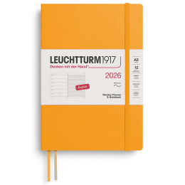 Kalender Weekly Planner & Notebook 2026 A5 Soft Cover Rising Sun in de groep Papier & Blokken / Kalenders en agenda's / 12 maanden agenda's bij Voorcrea (136242) Kalender Weekly Planner & Notebook 2026 A5 Soft Cover Rising Sun in de groep Papier & Blokken / Kalenders en agenda's / 12 maanden agenda's bij Voorcrea (136242)