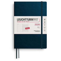 Kalender Weekly Planner & Notebook 2026 A5 Soft Cover Deep Sea in de groep Papier & Blokken / Kalenders en agenda's / 12 maanden agenda's bij Voorcrea (136247) Kalender Weekly Planner & Notebook 2026 A5 Soft Cover Deep Sea in de groep Papier & Blokken / Kalenders en agenda's / 12 maanden agenda's bij Voorcrea (136247)